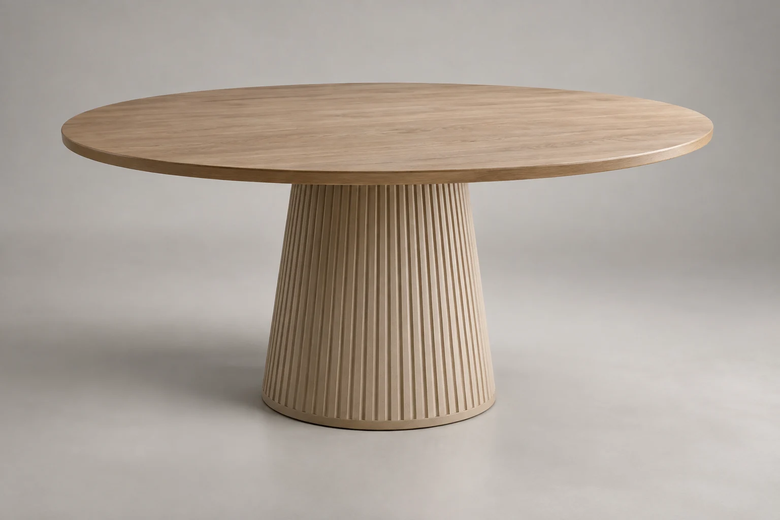 Dining Table — Fluted Sand — C5-RT-DT-004