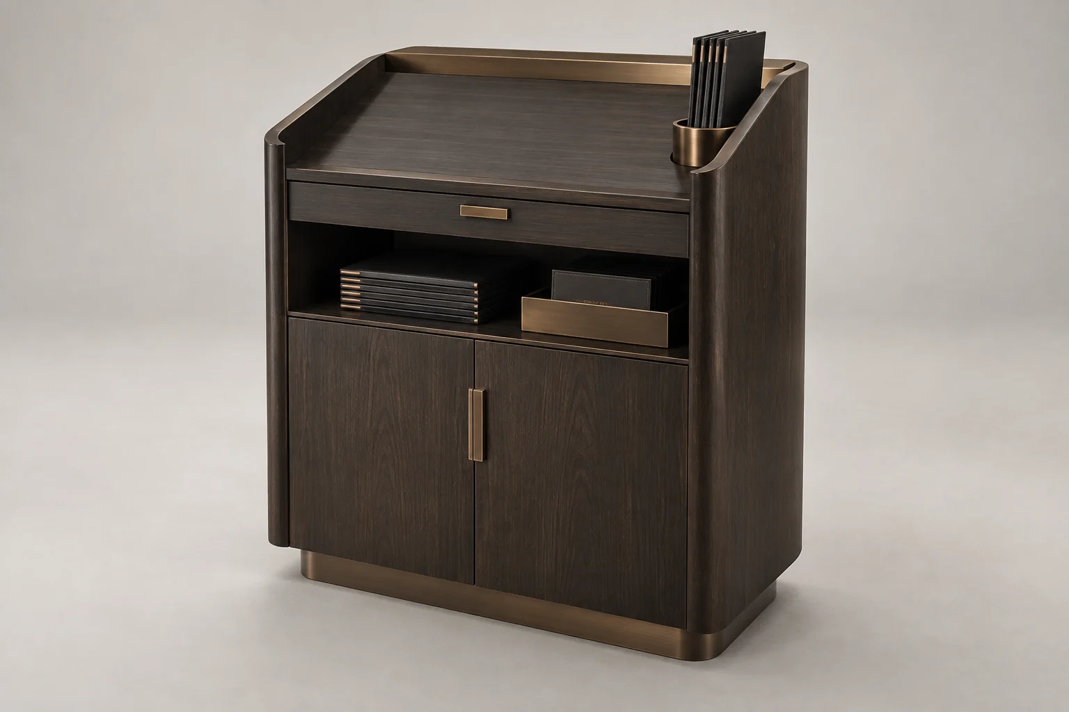 Host Counter — Dark Bronze — C5-RT-HC-005
