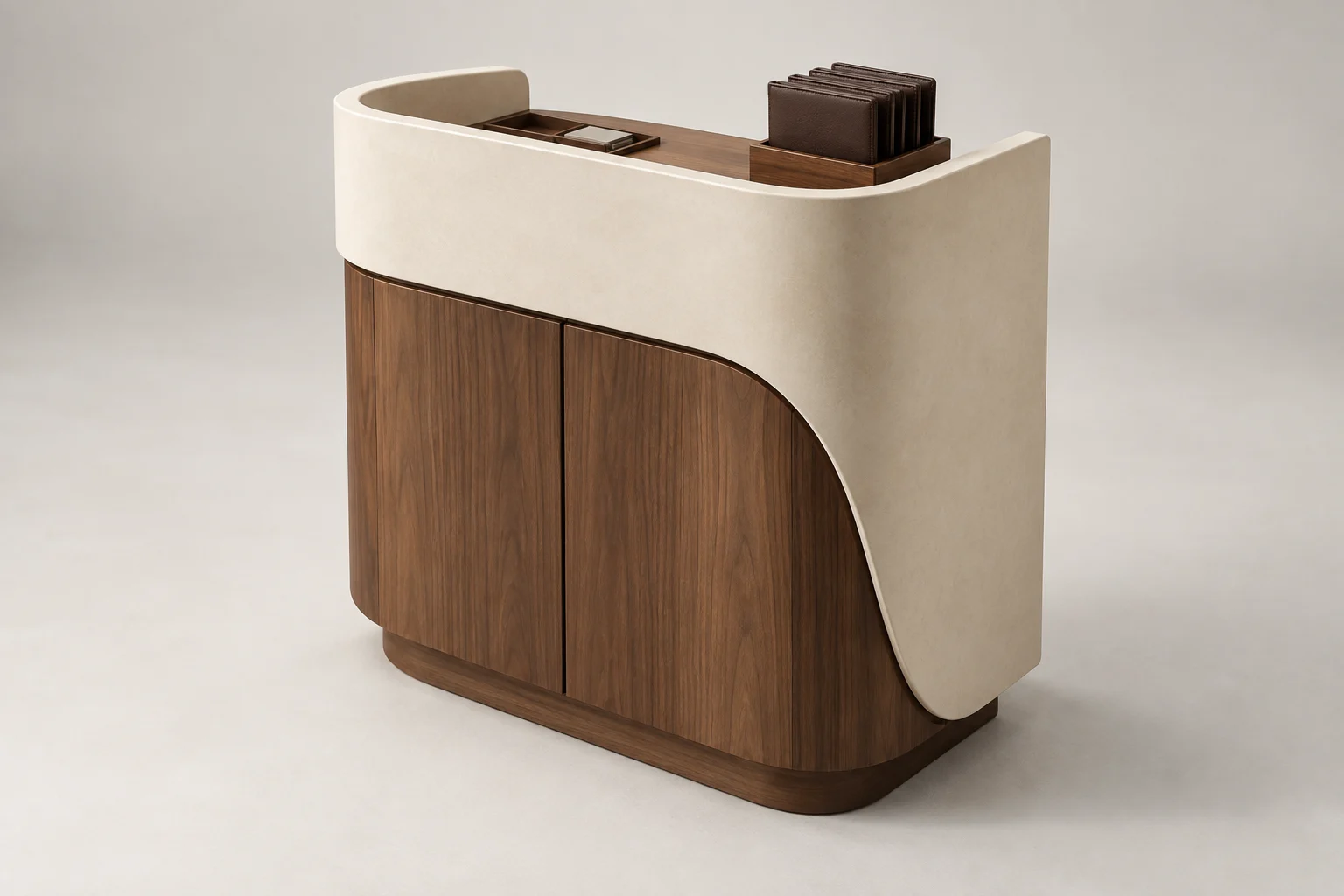 Host Counter — Sculpted Cream — C5-RT-HC-009
