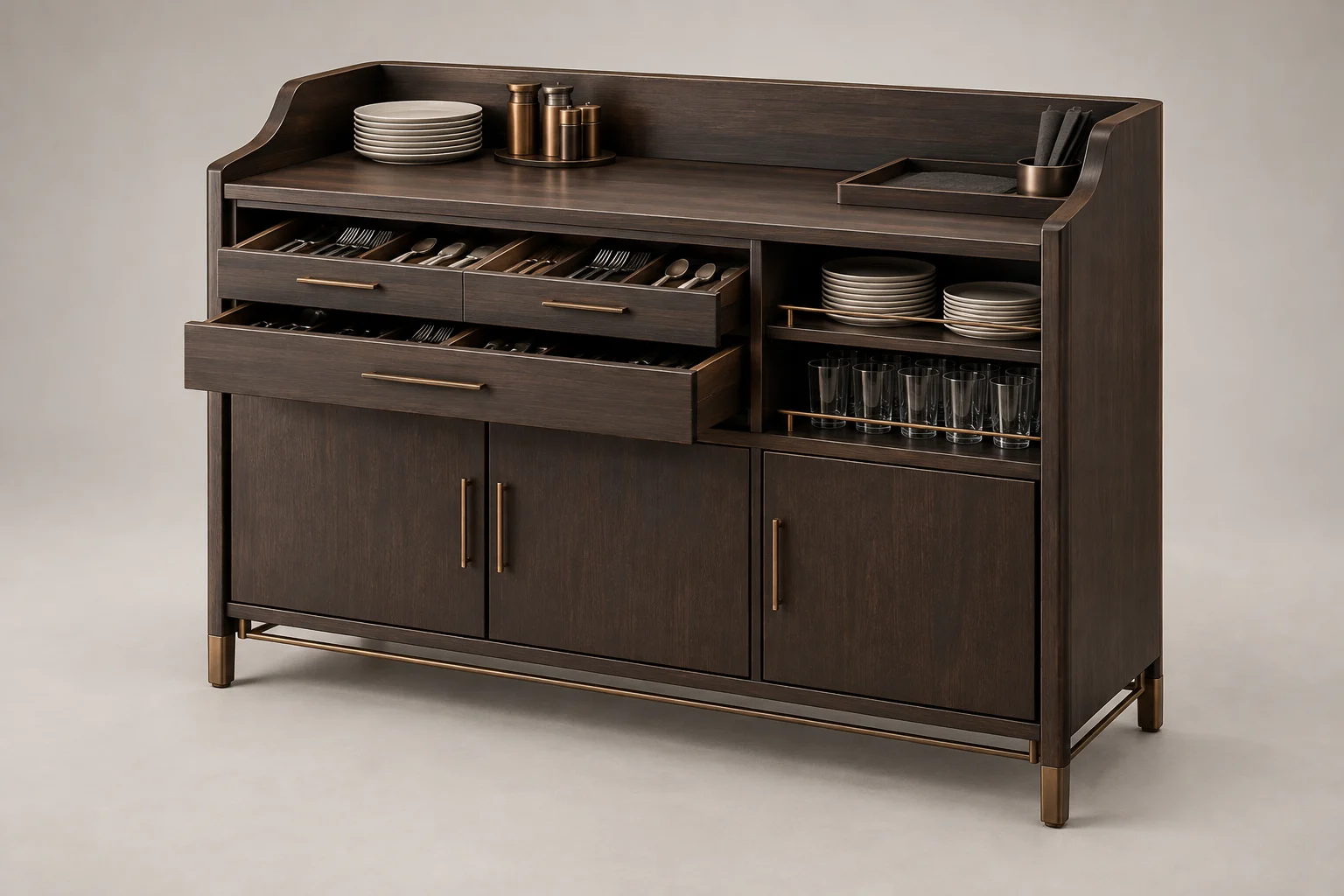 Service Station — Dark Bronze — C5-RT-SS-005