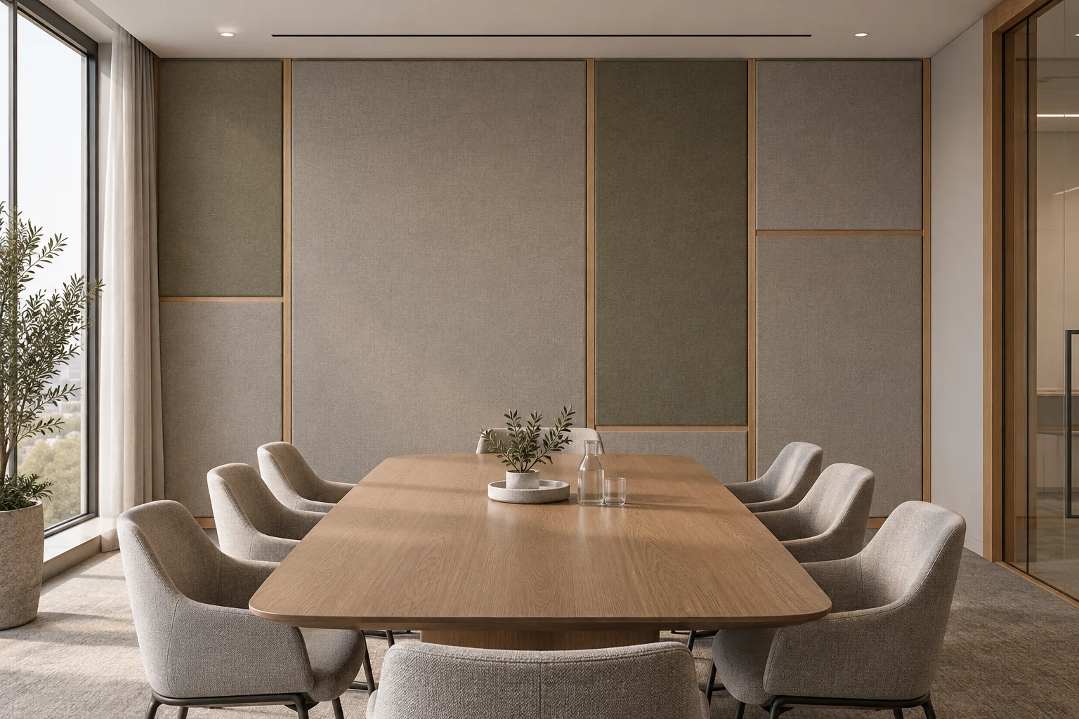 Acoustic Paneling — Textile Rhythm — C5-WP-OF-CF-005
