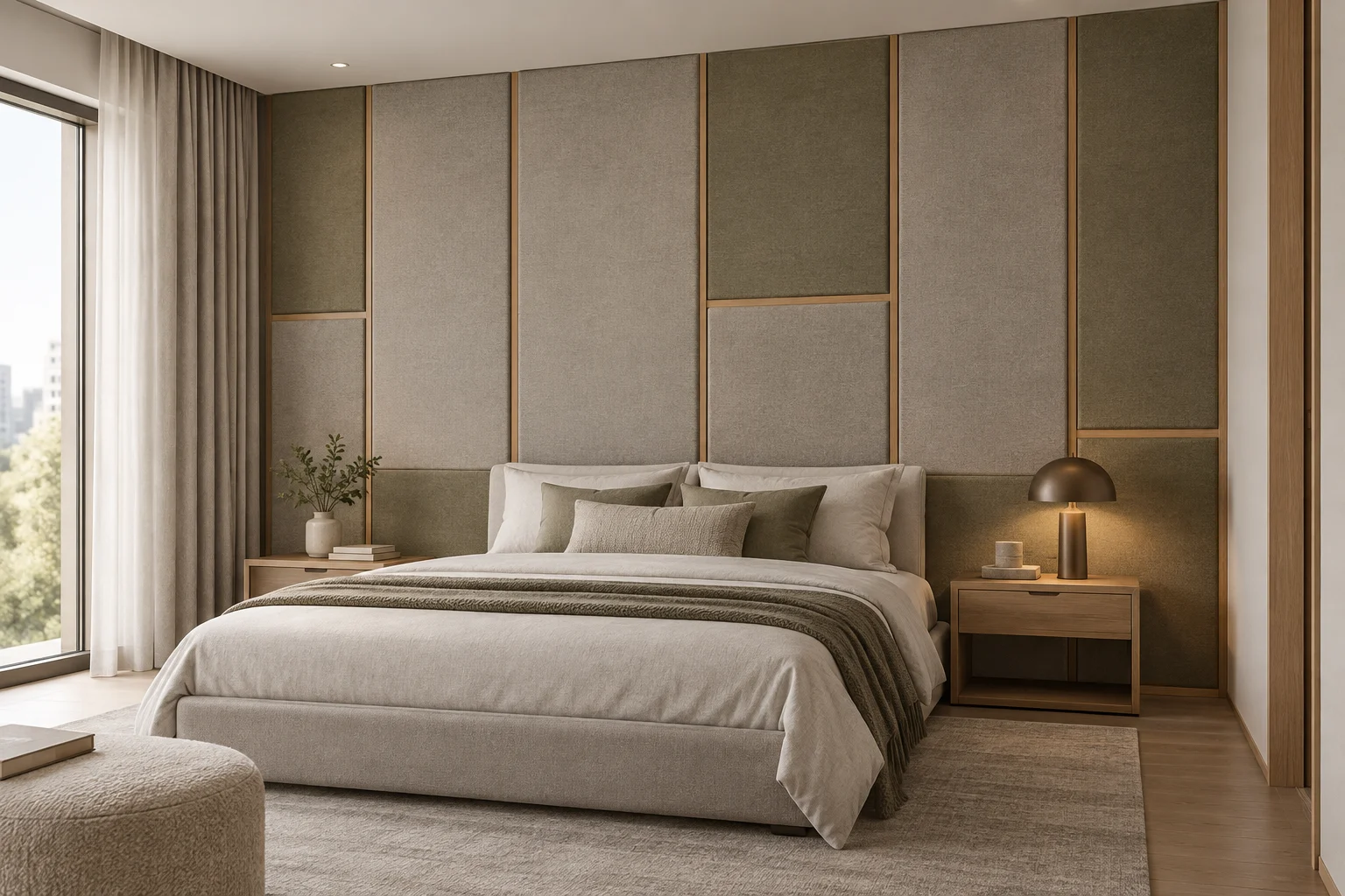 Acoustic Paneling — Textile Rhythm — C5-WP-RS-BR-005