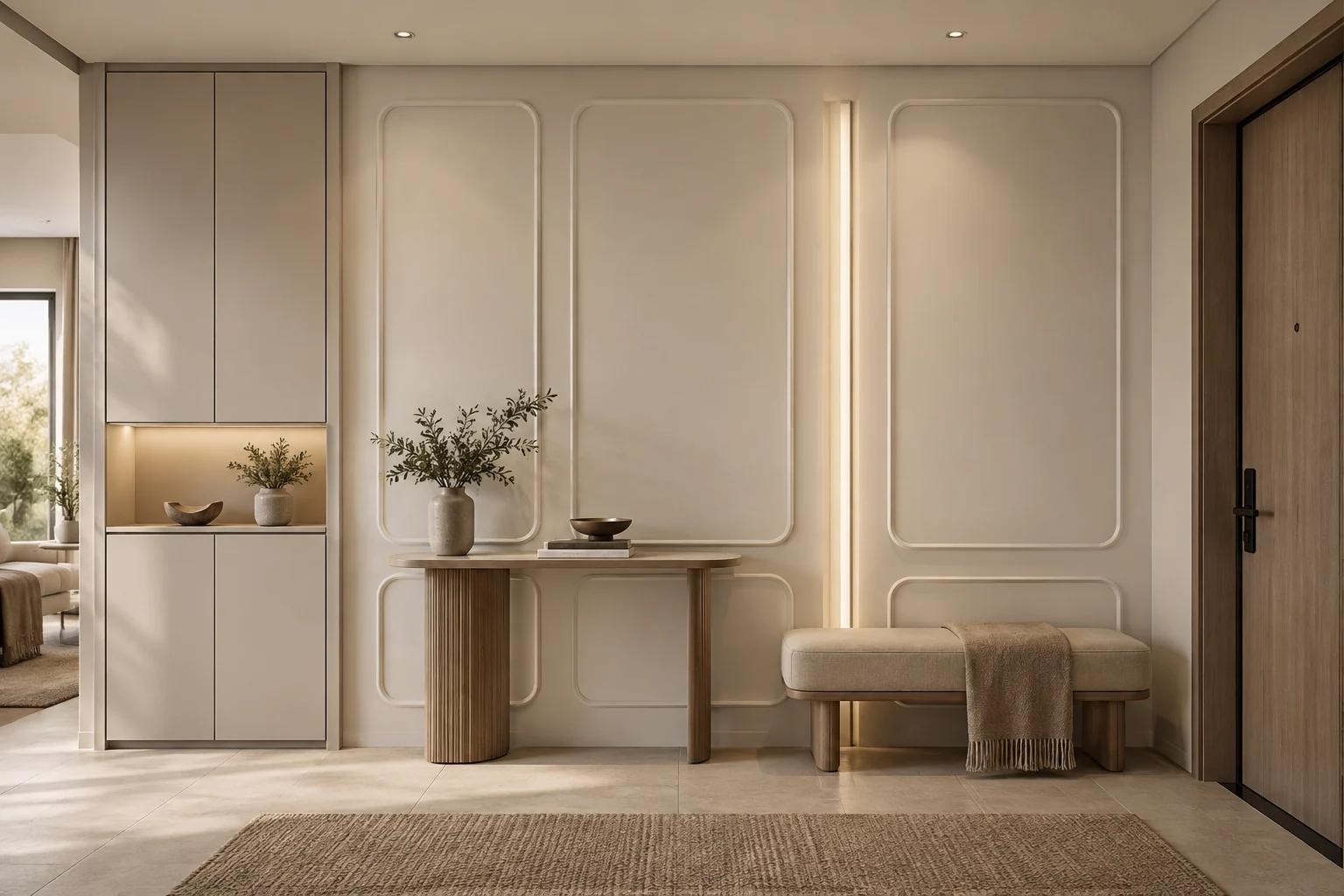 Decorative Painted Paneling — Soft Radius — C5-WP-RS-FY-006