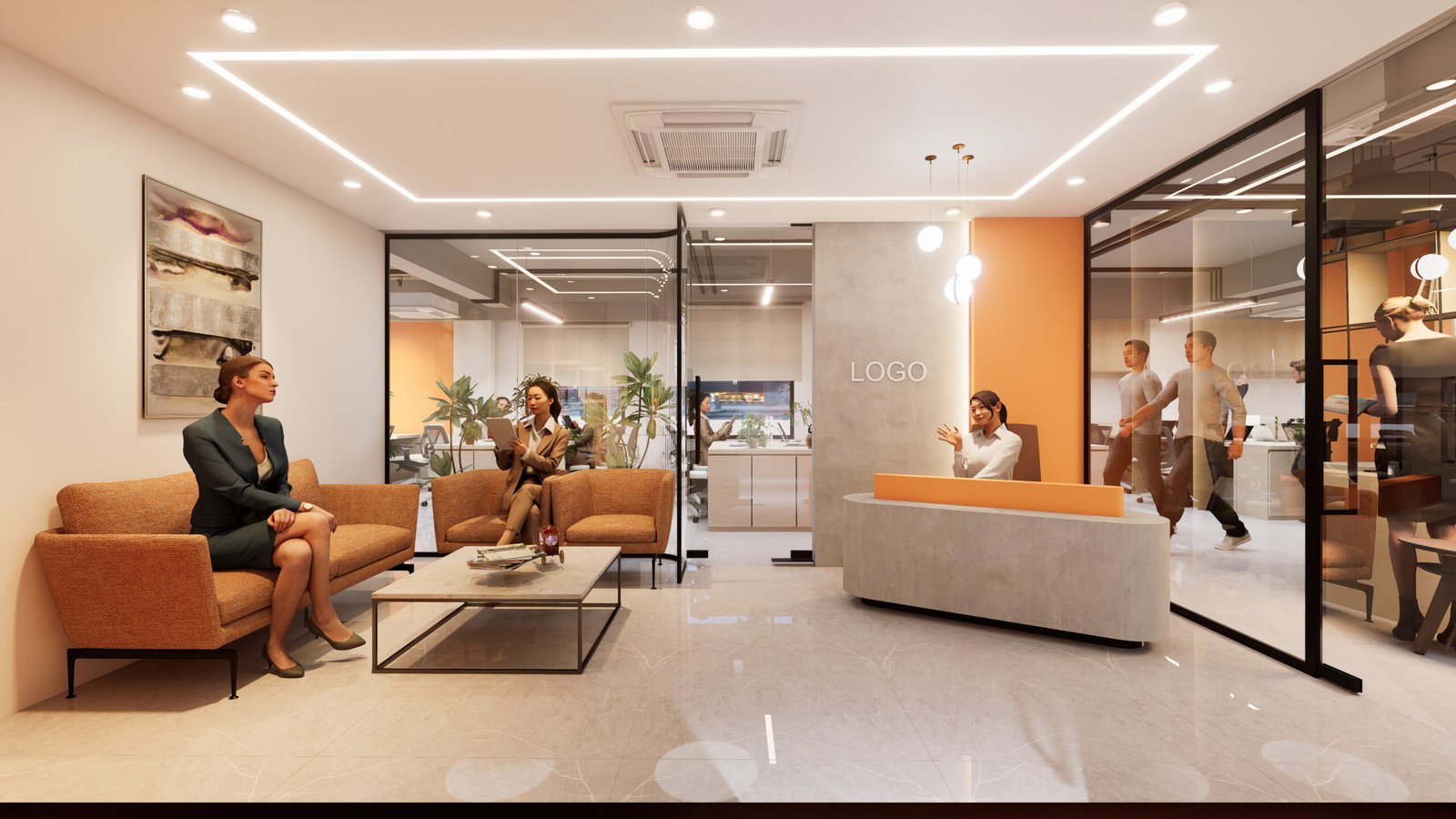 RAMS Fashion & Embroidery Office Interior