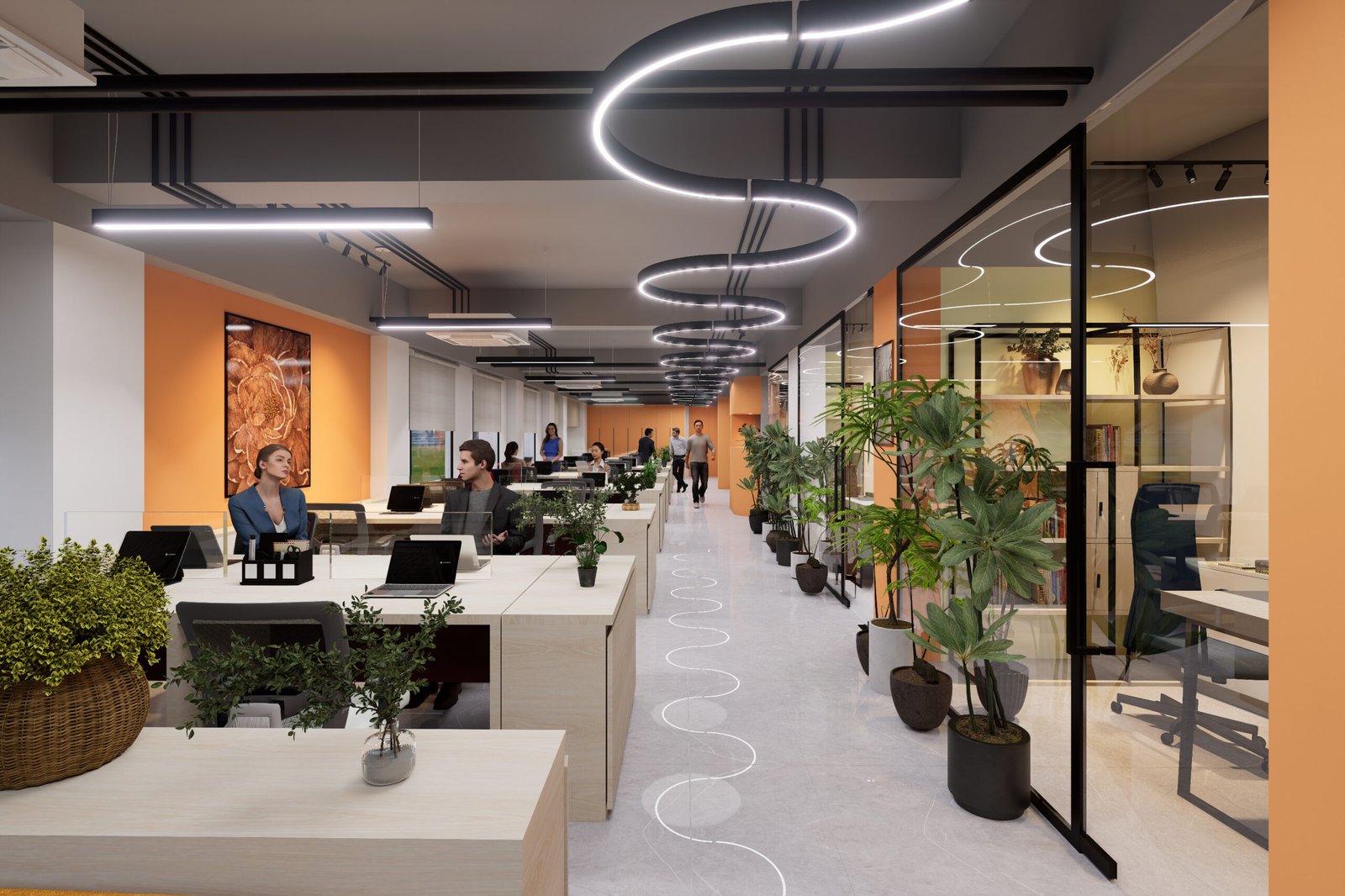 RAMS Fashion & Embroidery Office Interior — 33