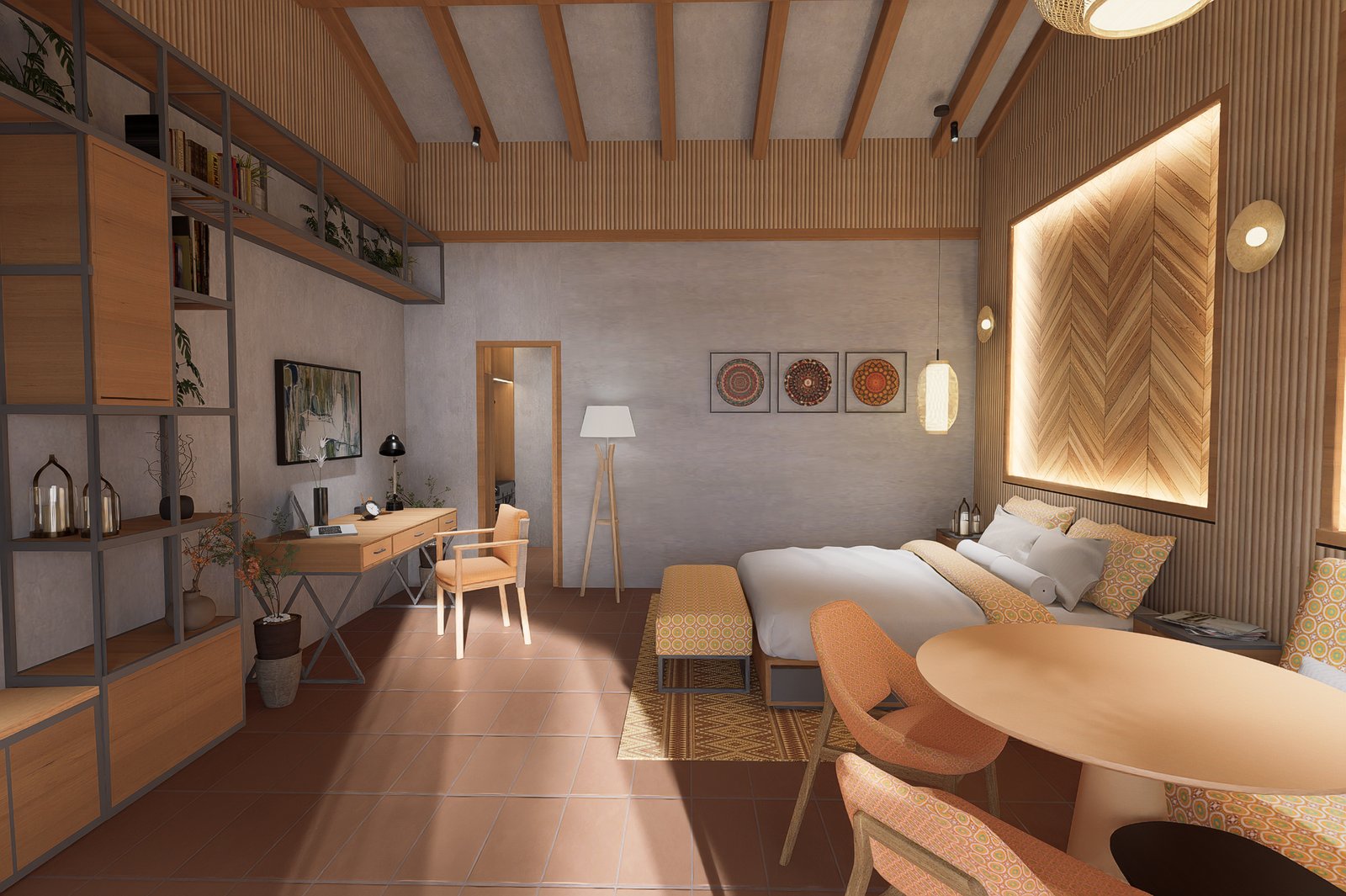 MAXICUN HOTEL ROOM INTERIOR — 5