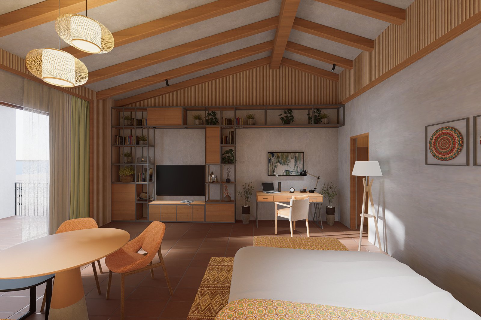 MAXICUN HOTEL ROOM INTERIOR — 6