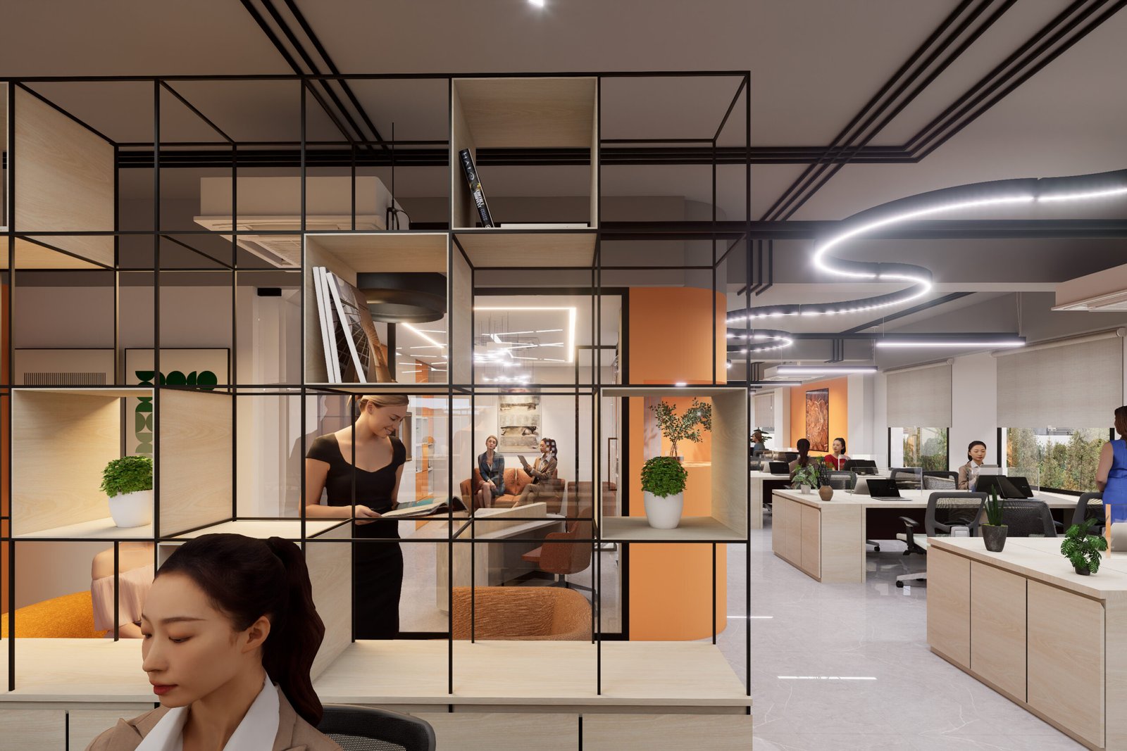 RAMS Fashion & Embroidery Office Interior — 27