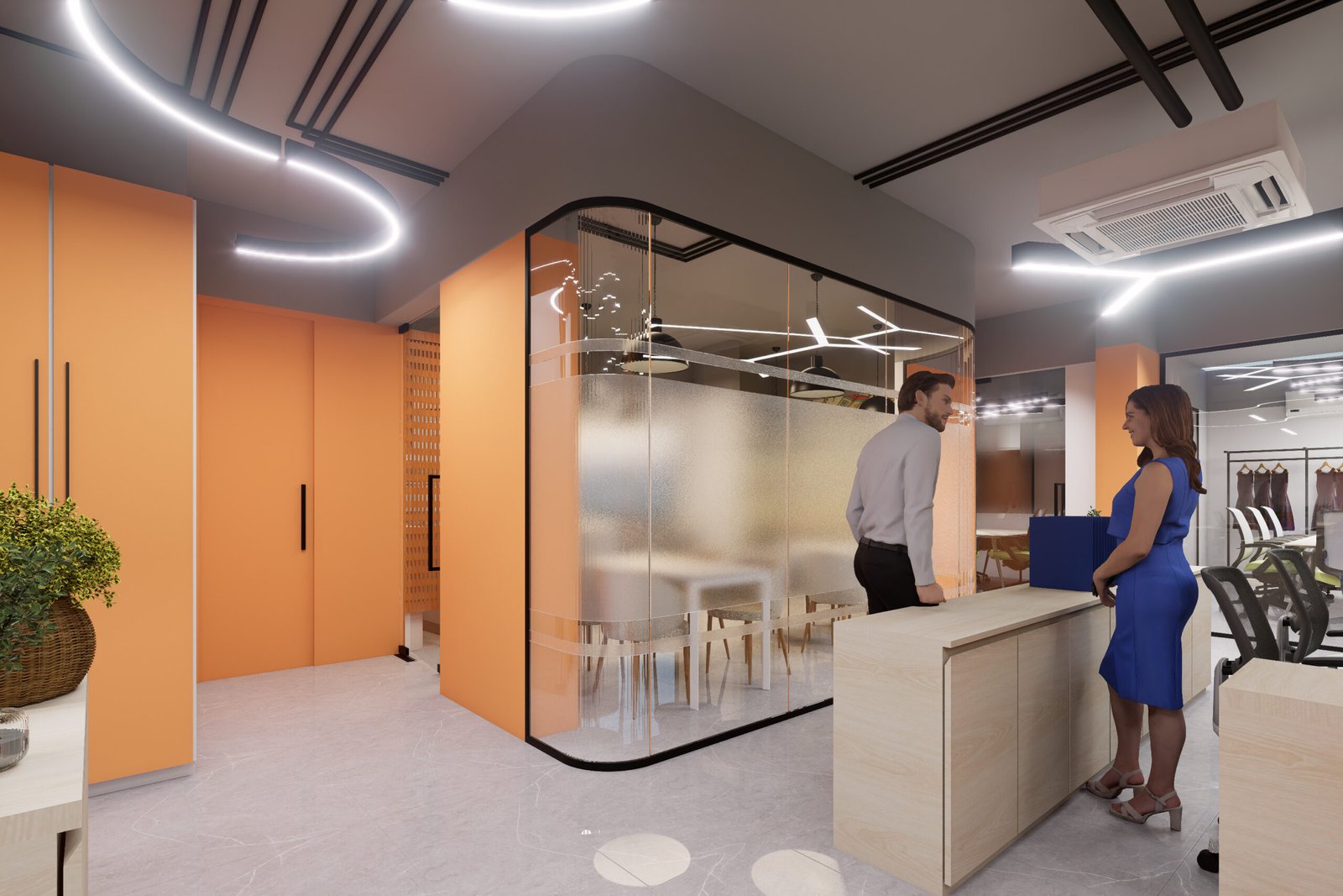 RAMS Fashion & Embroidery Office Interior — 25