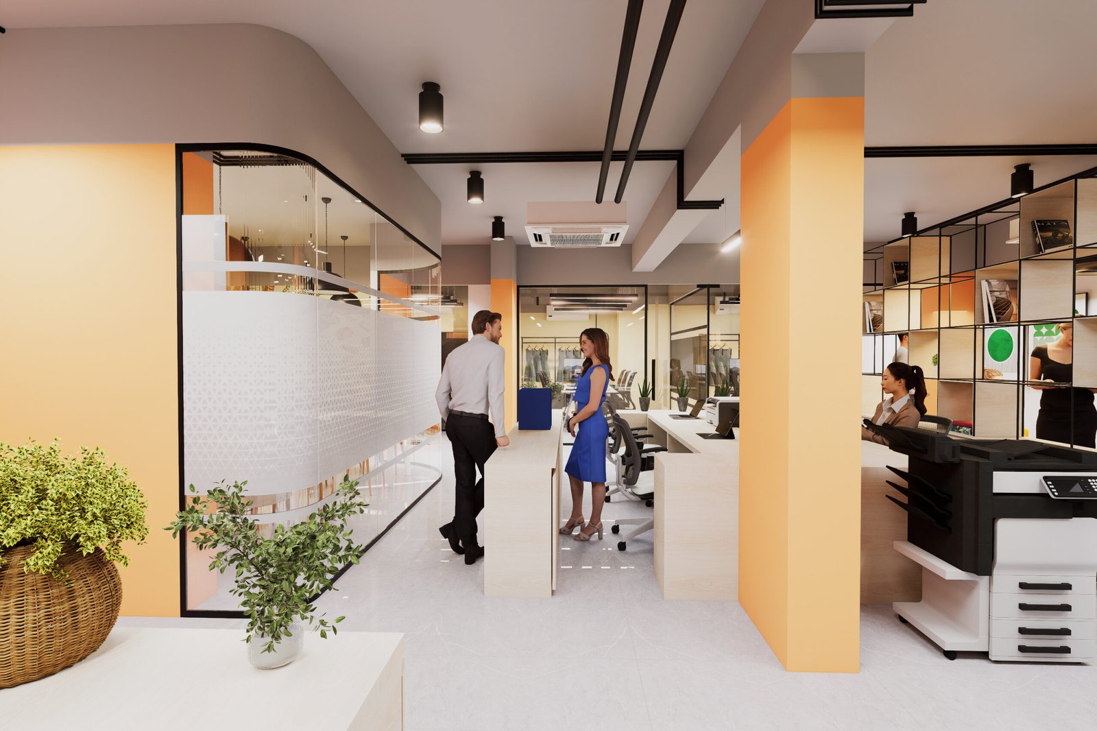 RAMS Fashion & Embroidery Office Interior — 2