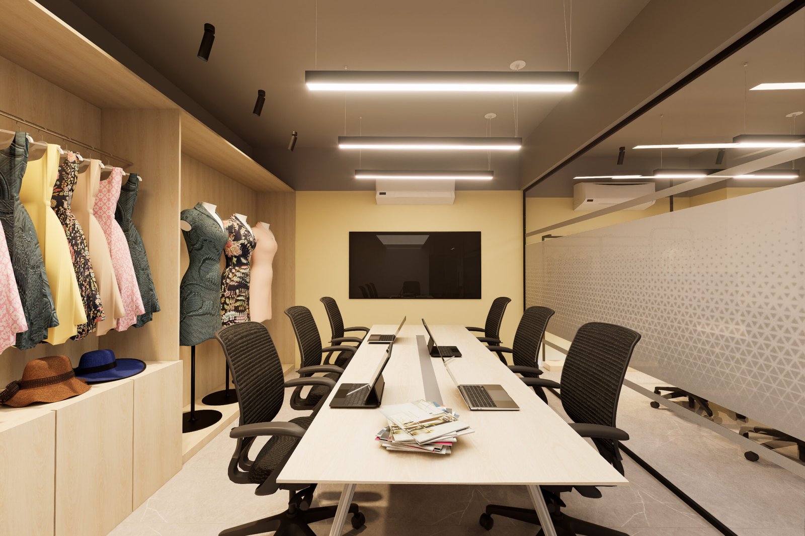 RAMS Fashion & Embroidery Office Interior — 1