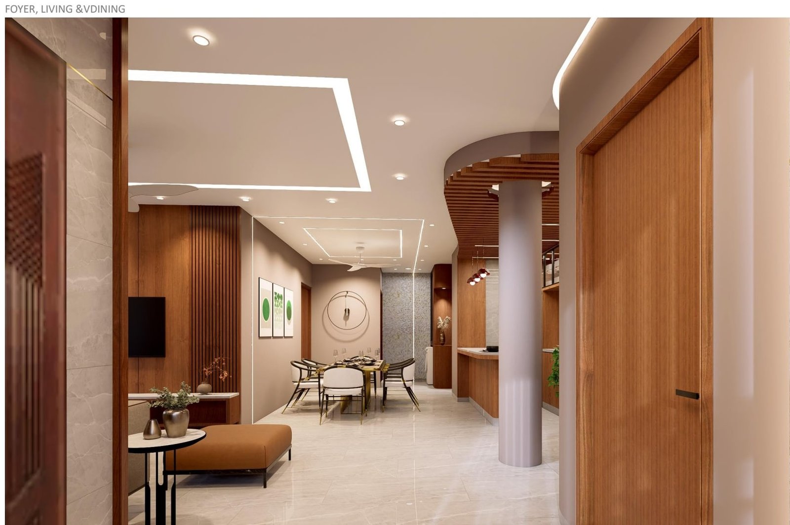 Chirirbandar Residence Interior — 1