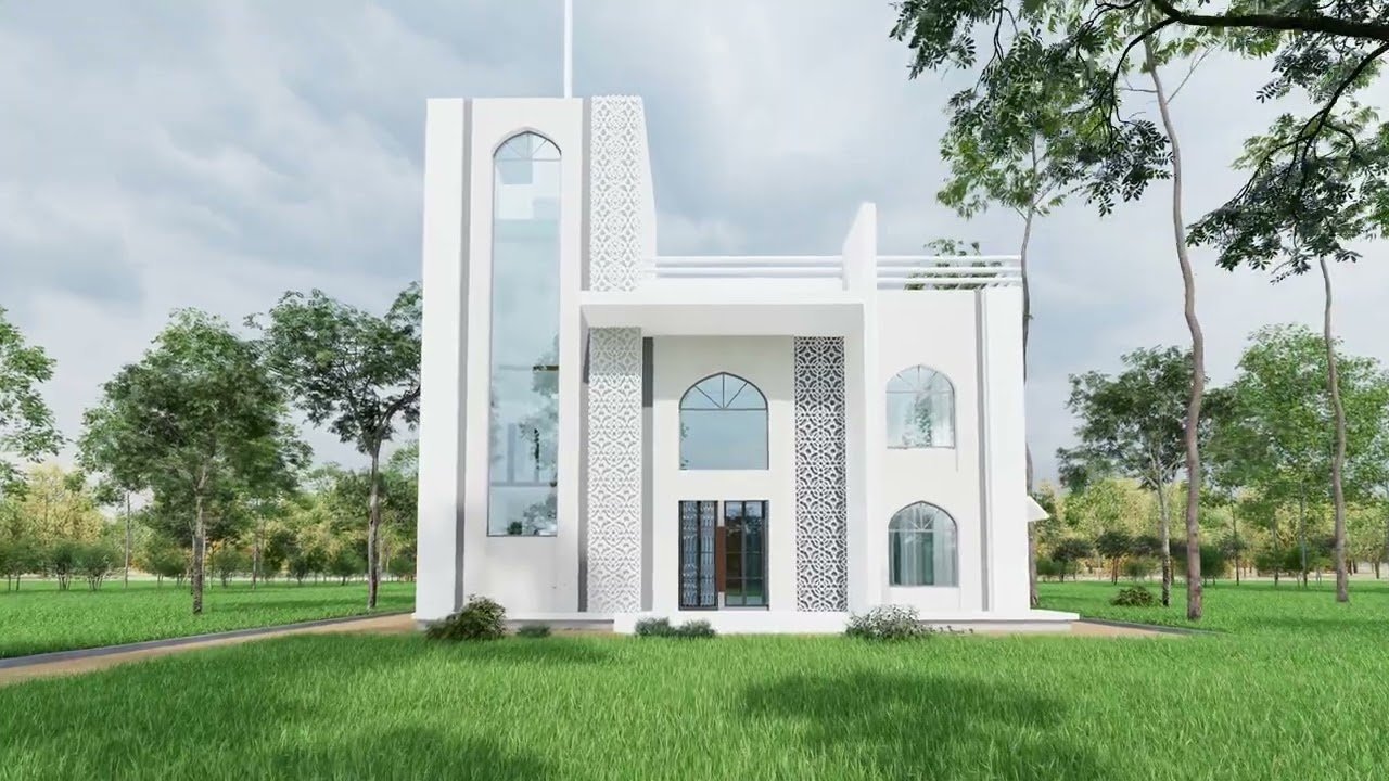 Peaceful Village Mosque